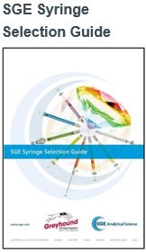 SGE Syringe Selection Guide